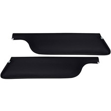 TMI Sun Visor Black Pair Coupe/Fastback Mustang 1971-1973 picture