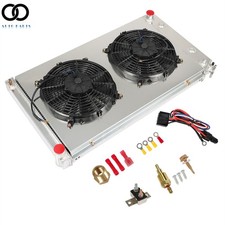 1973-1986 1987 For Chevy C/K C10 C20 C30 K10/20 3 Row Radiator Shroud Fan picture