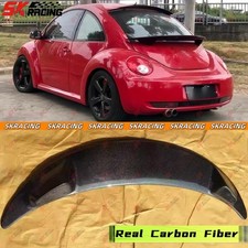 Unpainted/Carbon Fiber Rear Trunk Spoiler Wing For Volkswagen Beetle GL GLS 98+ picture