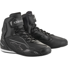 Alpinestars Adult's Stella Faster-3 Rideknit Shoes Blk/Silver -US9 -4111-0107-09 picture