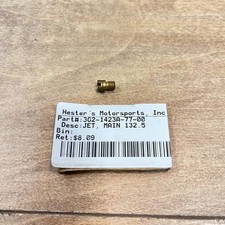 Yamaha OEM NOS CARBURETOR MAIN JET #132.5 / 3G2-1423A-77-00 picture