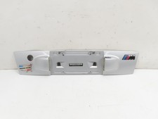 00 BMW Z3 M #1313 Trim, Trunk Lid Emblem License Plate Panel 2693055 Silver picture