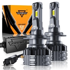 GX F22 AUXBEAM H7 CANBUS LED Headlight Bulbs 6500K High/Low Super Bright White picture