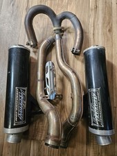 Yamaha YFZ 450 Quad Looney Tuned Dual Performance Exhaust Muffler Rare Vintage picture