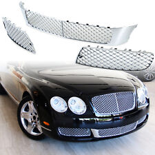 For Bentley Continental Flying Spur 05-09 Front Bumper Lower Mesh Grille Chrome picture