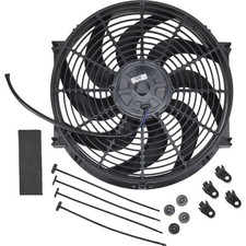 LowPro Universal Slim/Thin Electric Radiator Cooling Fan, 14 Inch picture