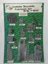 84-86 Harley Softail Evo 4 Spd Polished Chrome Allen Bolt Hardware Kit 1985 picture