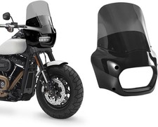 For Harley Fat Bob FXFB FXFBS 2018-2024 Front Headlight Fairing & Windshield Kit picture