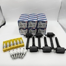 6X IIgnition Coil UF648 + Spark Plug NGK 97390 For Dodge Jeep Ram Chrysler 3.6L picture