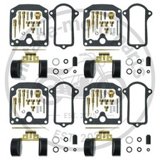4x Carburetor Carb Rebuild Repair Kit For 1977-1979 Kawasaki KZ 650 B/C/D -US picture