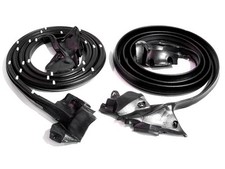 1973-1977 Oldsmobile Cutlass & Supreme 2 dr new door weatherstrip seals, pair picture