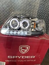 SPYDER Ford F150 1997-00 LED Halo Amber Reflctr Headlights PLUG & PLAY - 5010278 picture