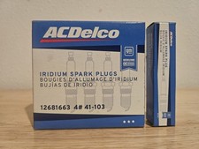 5 Pack GM ACDelco 41-103 Iridium Spark Plugs 12681663 picture