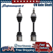 TrakMotive CV Axle Shaft 2x fits from 2003 to 2014 Chevrolet Express 1500 picture