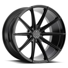 Blaque Diamond BD-11 Gloss Black 19x8.5 Set of 4 Squared [BLANKS] picture