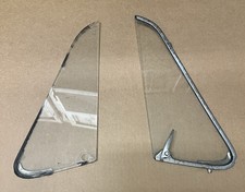 Early Porsche 911 Vent Windows OEM Sekurit Glass 1965-68 Frame Latch L&R picture