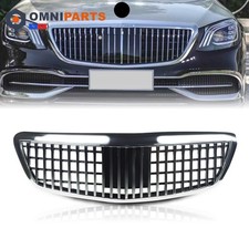 Front Bumper Grille Chrome Grill For W221 S Class 2005-2008 Maybach Style picture