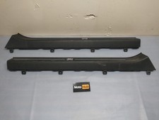 2009-2015 NISSAN GT-R R35 GTR OEM LEFT & RIGHT SET PAIR SILL SCUFF KICK PLATE picture