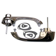 Left Side & Right Side Door Handle Set Steel fits 66-67 Chevelle 4031-440-66S picture