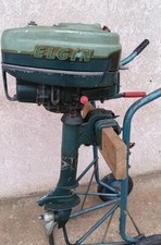 Vintage ELGIN Outboard Boat Motor  5 Hp - Sears Roebuck Model 571.58571 1954-55 picture