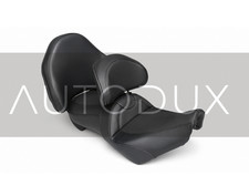 AUTODUX Fit For Royal Enfield Super Meteor 650 Dual Backrest Seat Black picture