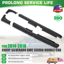 Fits 2014-2018 Chevy Silverado GMC Sierra Double Cab Rocker Panels & Cab Corners picture