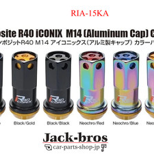 KYO-EI Genuine OEM RACING COMP. R40 ICONIX M14XP1.25 LOCK & NUT SET RIA-15KA picture