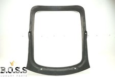 07-11 Jaguar XKR Coupe Rear Trunk Lid Hatch Window Surround Trim Alcantara Black picture