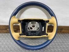 03-10 Bentley Continental GT Leather Steering Wheel (Blue/Tan) See Description picture