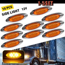 16LED Side Marker Lights Truck Trailer Semi Clearance Light  6.5