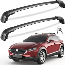 Tuyoung Roof Rack Cross Bars for 2020-2026 Mazda CX-30 Lockable 300lb picture