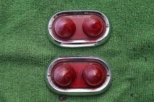 1950 1951 1952 Buick tail light bezels 50 51 52 picture