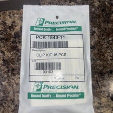 Precision PCK-1843-11 Windshield Side Molding Clip Kit 16 Piece Set picture