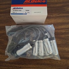 8 Sets OEM GM Spark Plug Wire Set with Heat Shields Original Equipment 9748HH picture