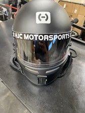 HJC Motorsports H-70 Semi Flat Black Medium Racing Driving Helmet picture