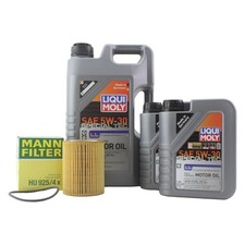 7L Liqui Moly Special Tec LL 5W30 Mann Engine Oil Change Kit for E46 330i E83 X3 picture