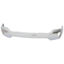 1-Piece Front Bumper For Chevrolet Silverado 1500 2016 w/ Fog Lamps Chrome picture