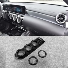 3PCS Real Carbon Fiber Air outlet for Mercedes Benz A Class W177 CLA W118 picture