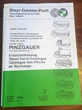 1985 Steyr Puch Pinzgauer Spare Parts Catalogue~ In German/English/French picture