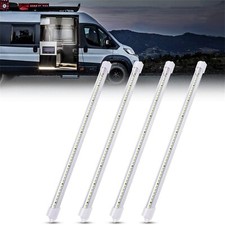 4Pcs 48 LED RV Interior Light Trailer Boat Lamp Ceiling for Van Cargo Camper 12V picture