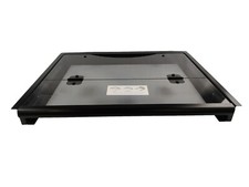 Dometic Atwood Bi Fold Range Stove Cover Glass 3 Burner Black Folding RV Camper  picture