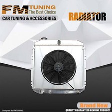 Radiator + Fan Shroud For 1953-1955 Ford F-100 F-250 F-350 4.4L V8 3.6L L6 AT MT picture