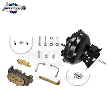 For 1973 1992 c10 k10 Chevy Truck Power Brake Booster Master Disc Drum Valve Kit picture