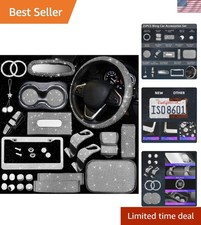 25PCS Bling Car Accessories Set - Sparkling Stylish Upgrade for Any Vehicle picture