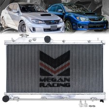 Megan Aluminum Bolt-On 2-Row Radiator with Cap For 08-14 WRX & 08-21 STI MT picture