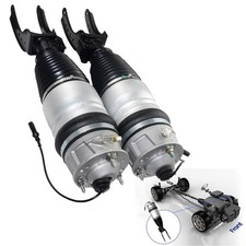 Front Left Right Air Suspension Shock Struts For Porsche Cayenne 92A 2010-2018 picture