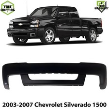 Front Bumper Cover Primed Plastic For 2003-2007 Chevrolet Silverado 1500 picture