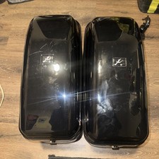 Motorcycle Hard Saddlebags + Mounting Kit For Harley picture