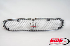 05-07 Maserati Spyder 4200 M138 Radiator Grille Grill Chrome 61K OEM picture