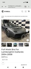  FULL MASK Bra For Lamborghini Gallardo 2004 2005 2006 2007 2008 CARBON STYLE picture
